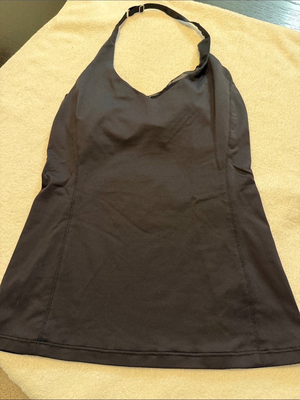 Women's Black Halter Camisole Tank